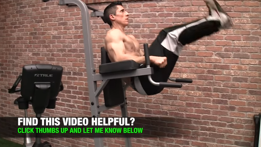 Hanging leg raise, Exercise Videos & Guides