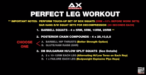 The PERFECT Leg Workout (Sets and Reps Included)