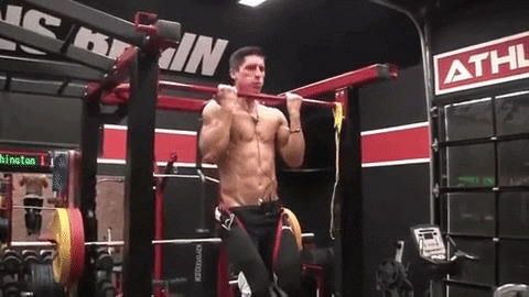 weighted chin up exercise