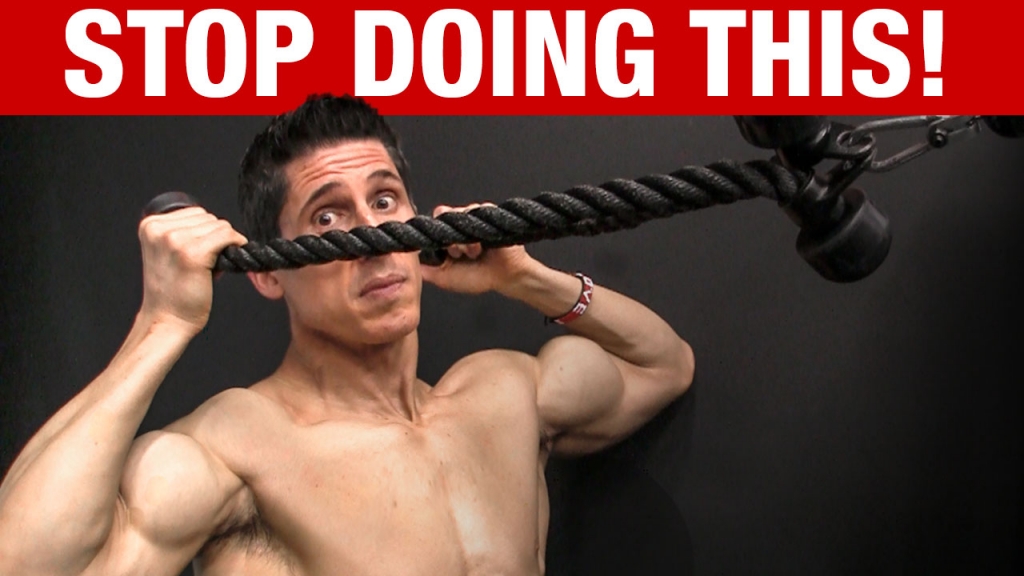 stop doing face pulls like this facepull mistake