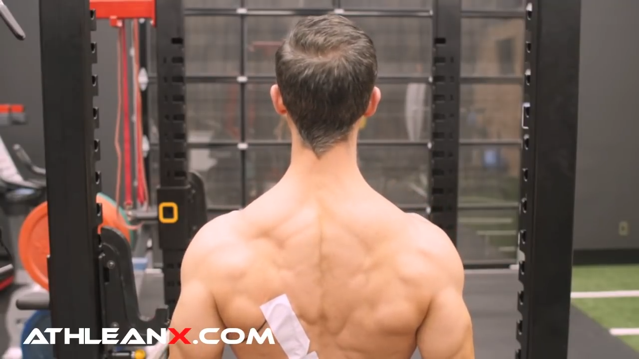 Orient your shoulders back and down in the Incline Bench Press.