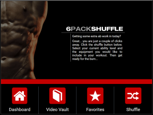6 pack shuffle app for six pack abs with athlean x programs