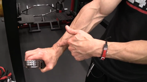 clip squeeze wrist rocks exercise