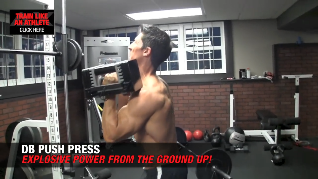 db push press shoulder exercises