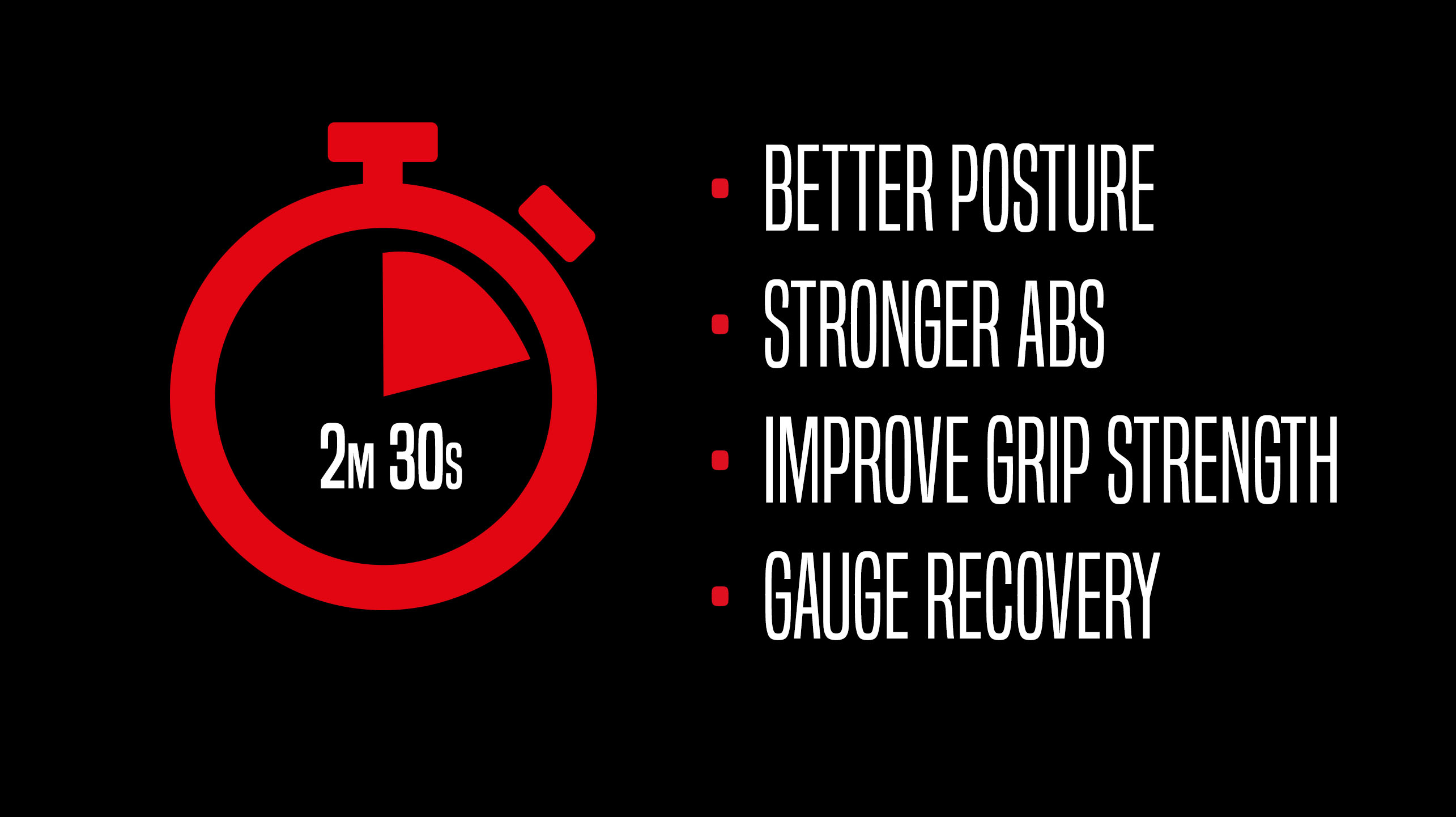 2 minute 30 second morning routine for better posture, stronger abs, improve grip strength, gauge recovery