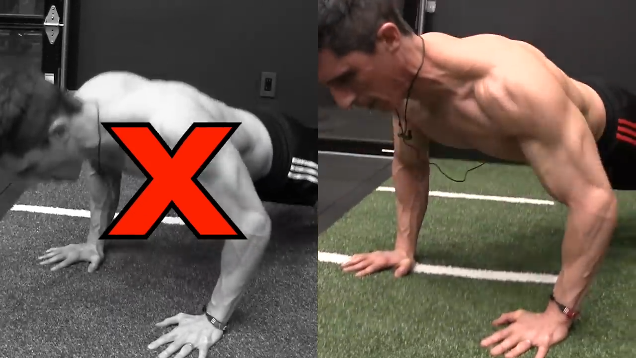 performing pushups correctly will decrease the number you can do but make them more effective