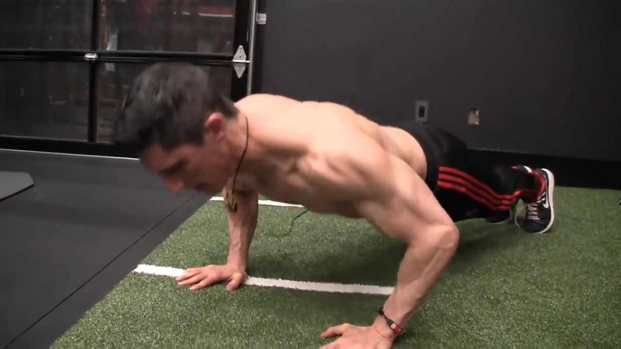 this is the correct complete range of motion for pushups