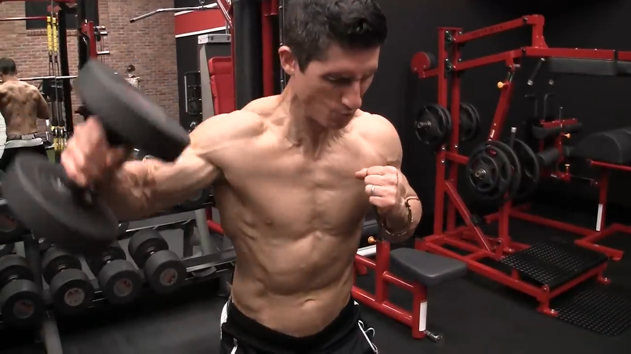 cheat lateral raise for shoulder hypertrophy