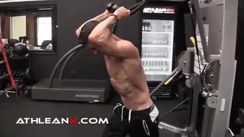 overhead triceps pushaway