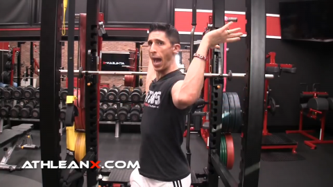 hands behind elbows in w raise help engage rotator cuff