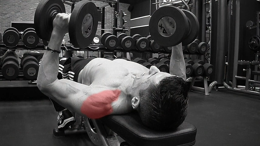 Shoulder pain 2024 chest press