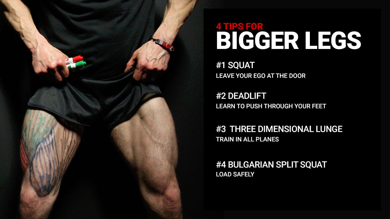 tips for bigger legs for hardgainers and skinny guys