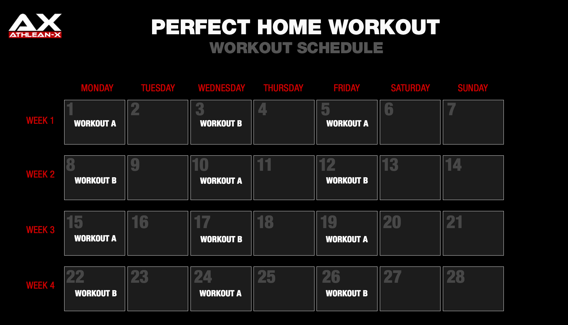 athlean x workout plan pdf free workoutwaperco