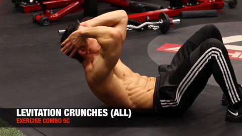 levitation crunches for abs