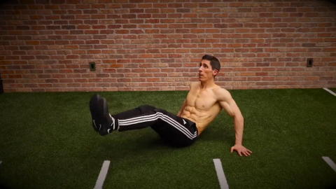 v-sit pulse exercise