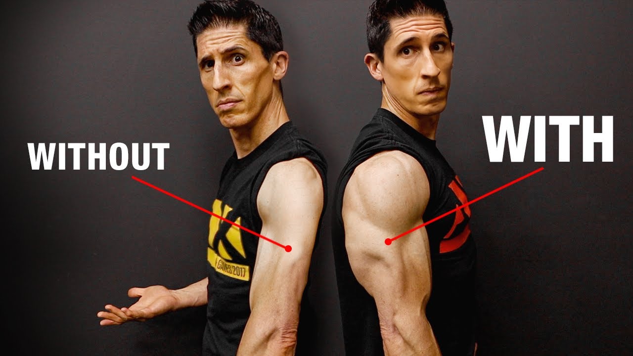Hi there! I want to make my arms look good at the front. Is this muscle the  biceps or part of the triceps? (More details in comments) :  r/strength_training