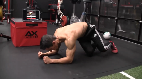 twisting pistons lower ab exercise