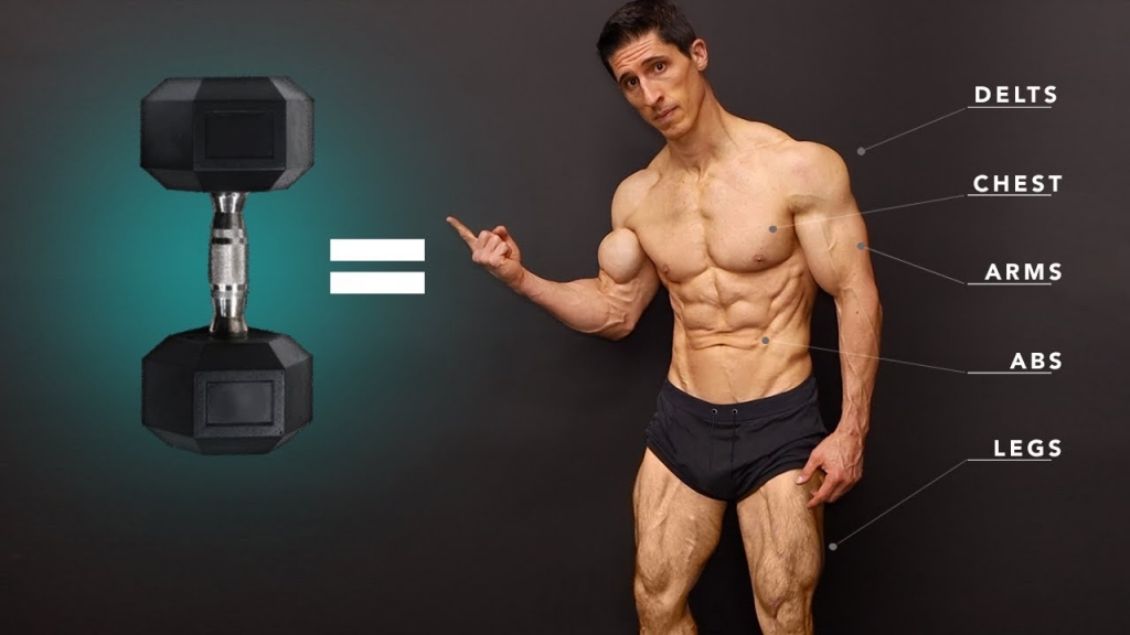 Ultimate Total Body Dumbbell Workout (BEGINNER TO ADVANCED!)