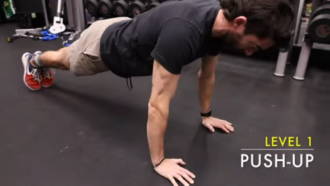 basic pushup exercise