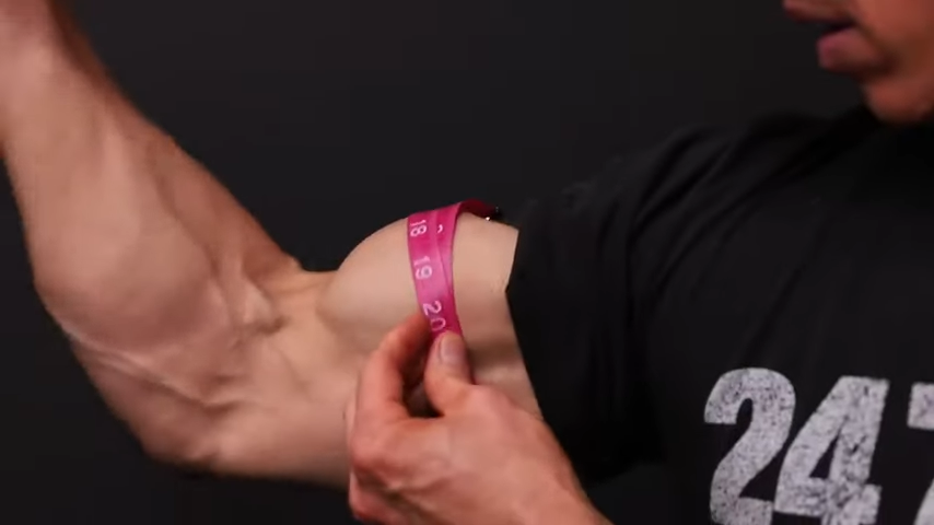measure your biceps