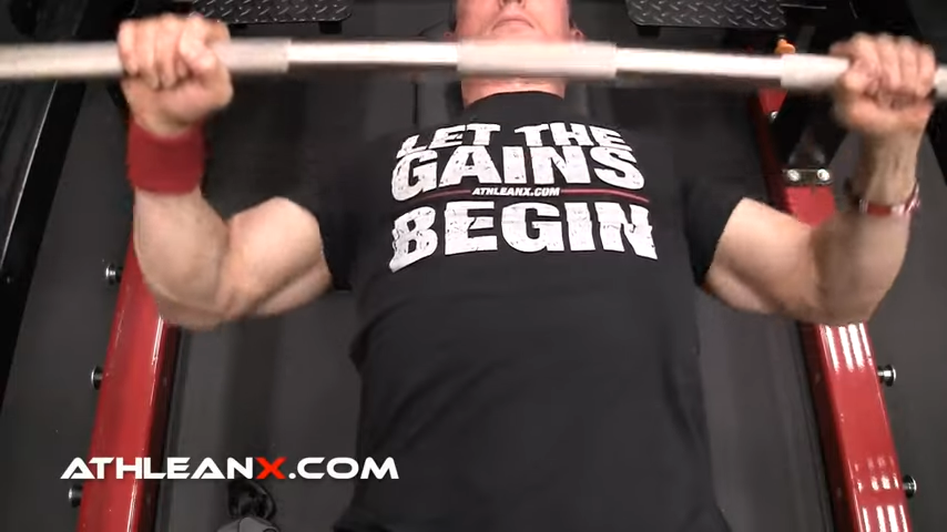 pushing with more force in bench press