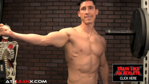 turn arm upward during side lateral raise