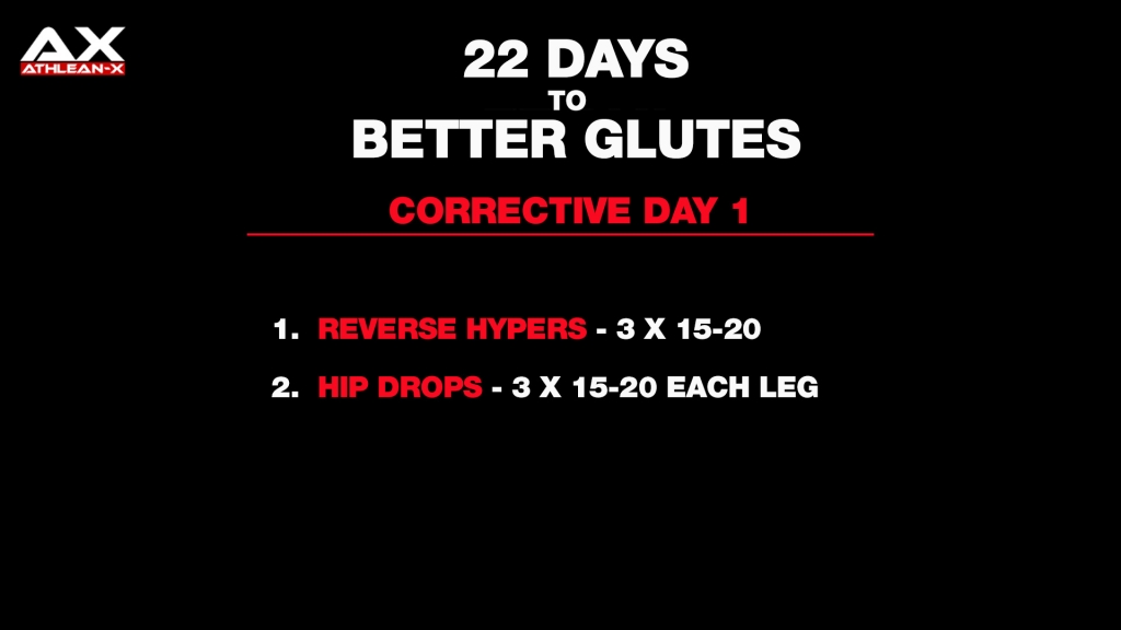 corrective workout day 1