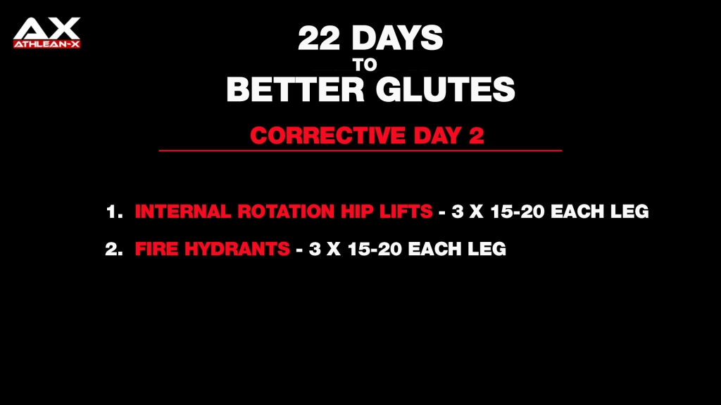 corrective glute workout 2