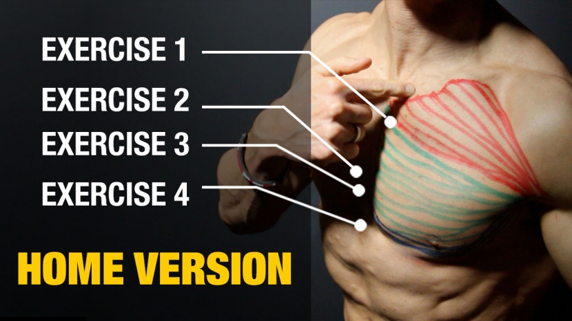 best home chest workout