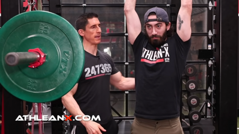 how to perform the overhead press corrective