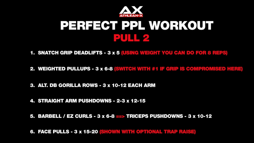 Perfect Pull Workout | Best Pull Workout | ATHLEAN-X