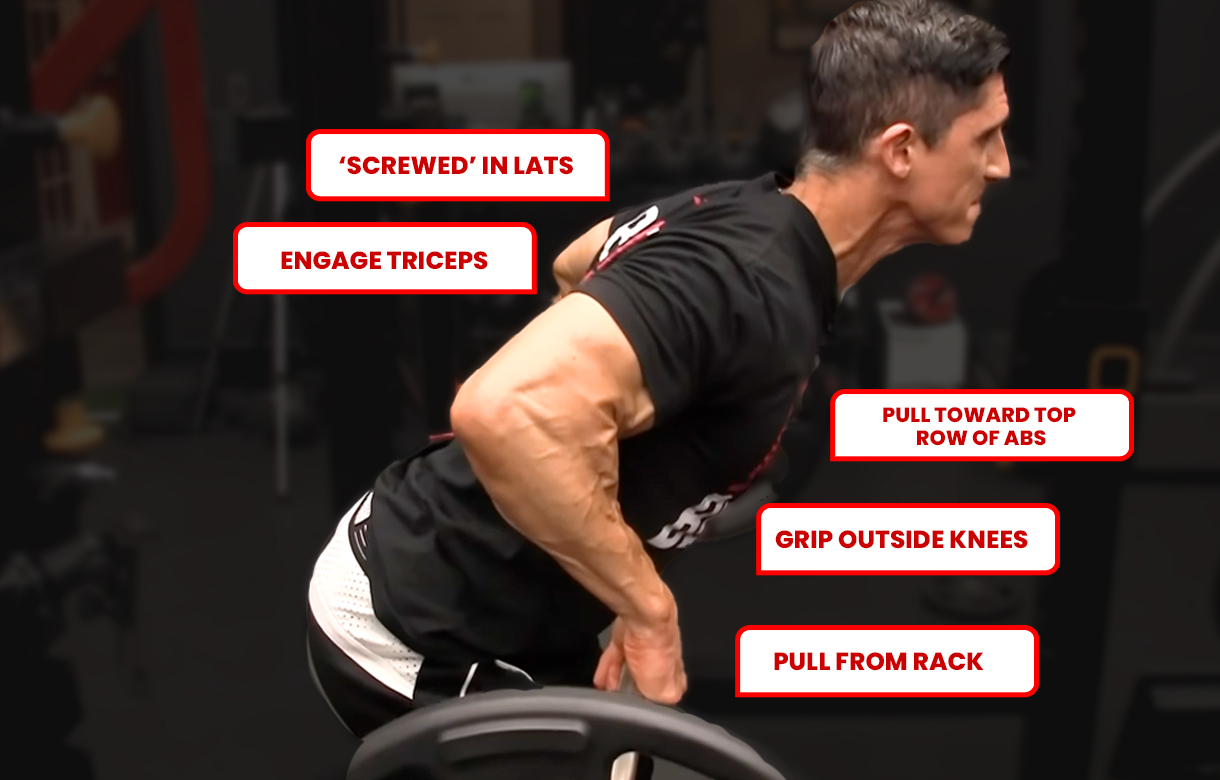 bent over row correct form