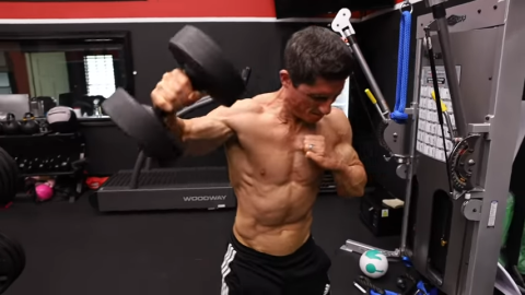 cheat strict to lateral raise
