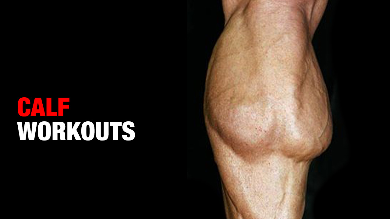 How to build up calf muscles without discount equipment