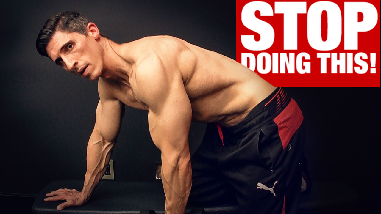 How to Do Dumbbell Row for Back Muscle — Single-Arm Bench Rows