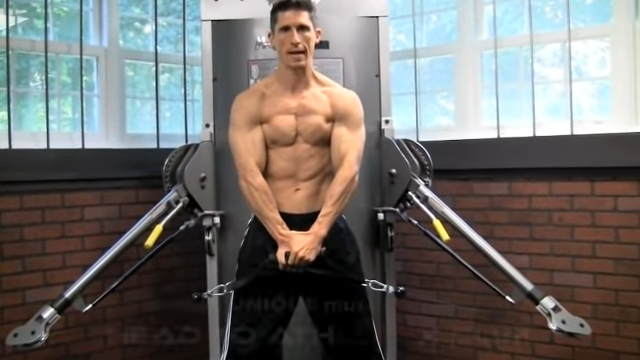 Chest Workout With Cables-100284