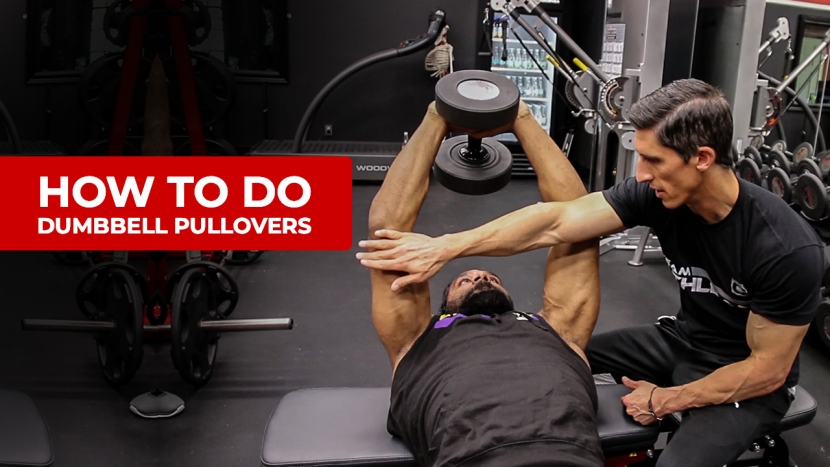how to do dumbbell pullovers