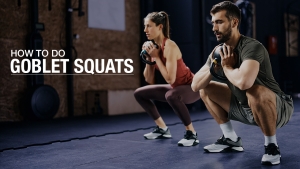how to do goblet squats