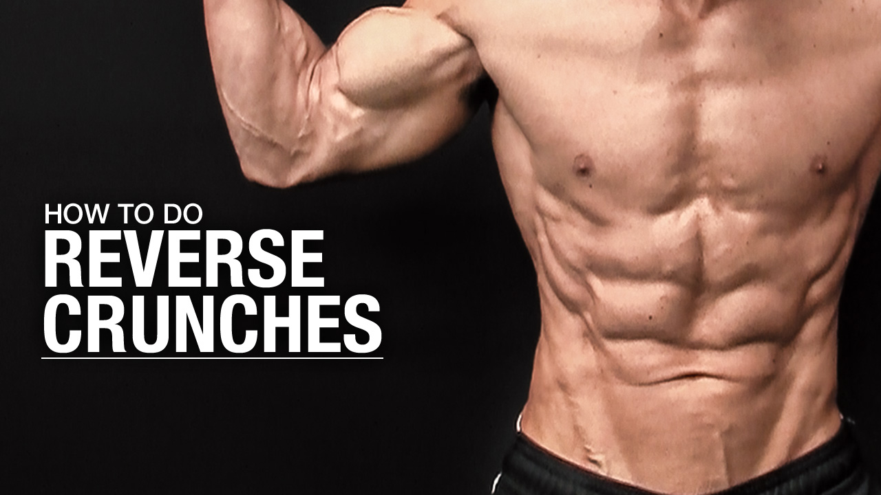 how to do reverse crunches