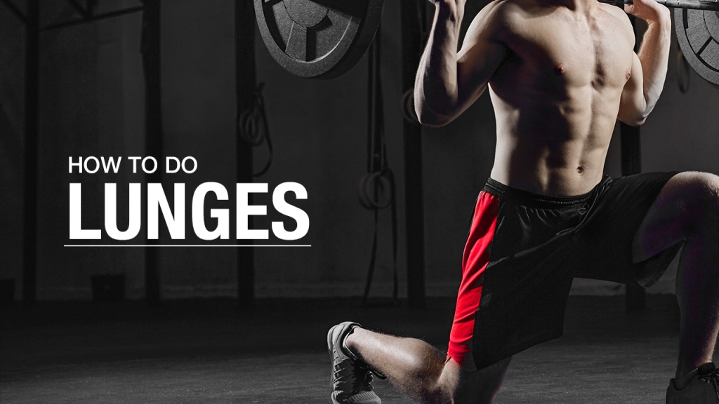 how to do lunges