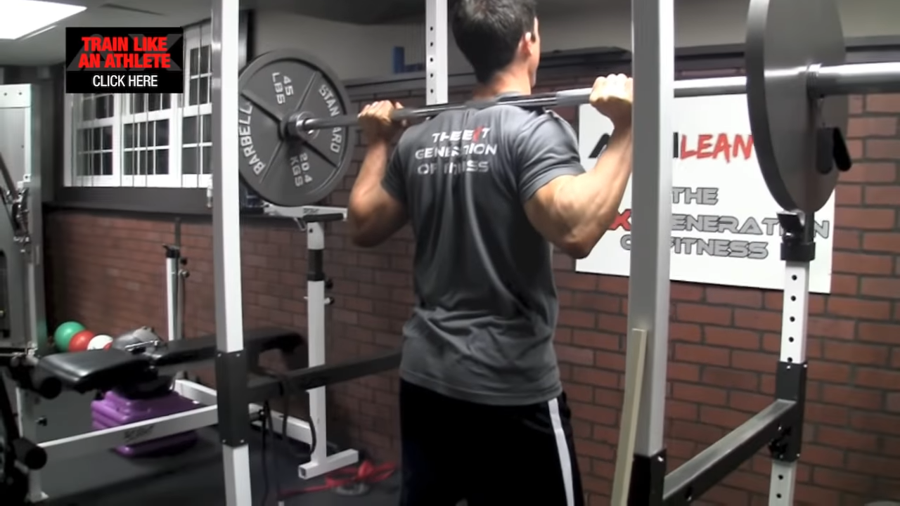 head position for back squat