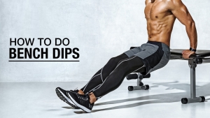 how to do bench dips