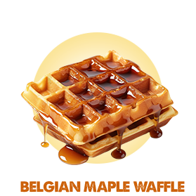 Belgian Maple Waffle